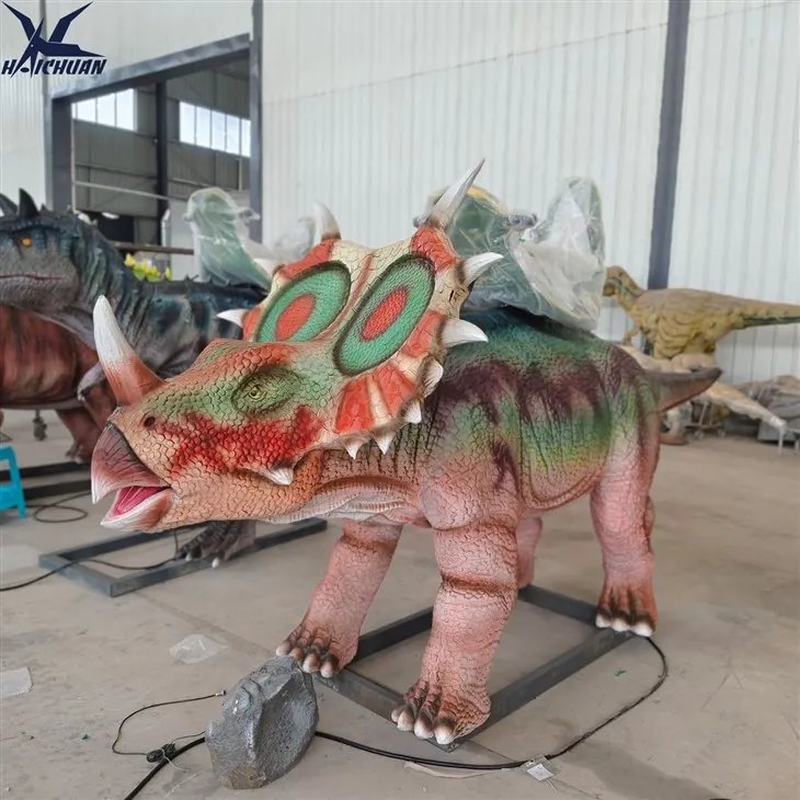 Animatronic Styracosaurus Ride